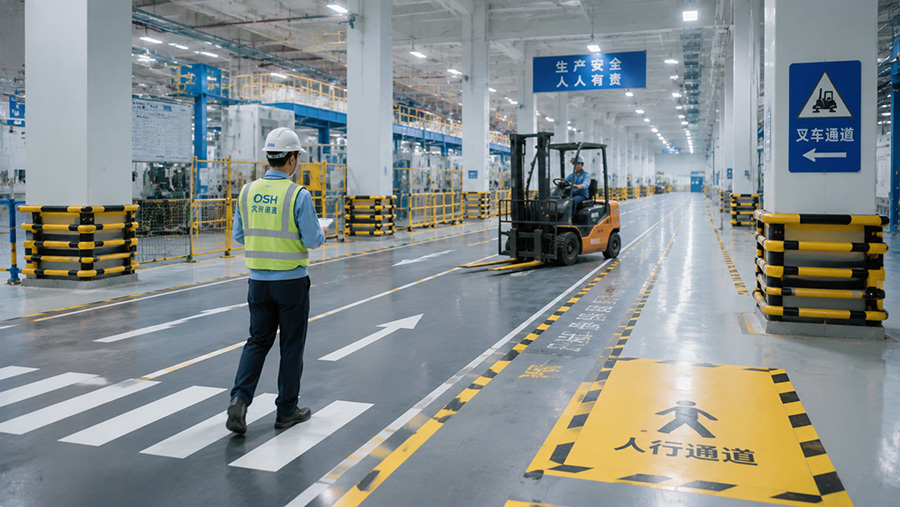 Industrial Facility Traffic Safety Solution